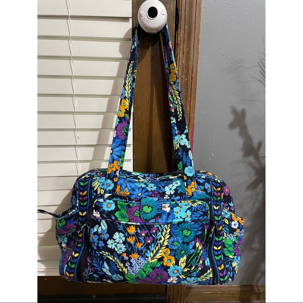 Vera Bradley Diaper Bag in Midnight Blues